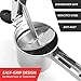 Yamoo Premium Stainless Steel Potato Ricer Set, Baby Food Strainer, Fruit Masher, and Food Press - 3 Interchangeable Ricing Discs 2019 Upgraded Version