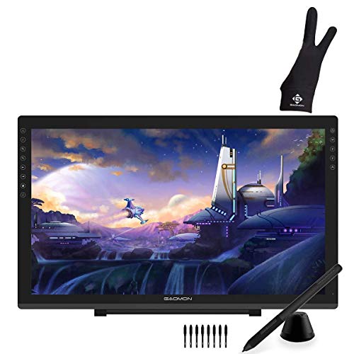 GAOMON PD2200 Pen Display & 2-Finger Gloves -21.5'' 8192