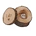 Pixnor Wooden Printed I do Love Heart Shabby Chic Rustic Wedding Ring Bearer Box