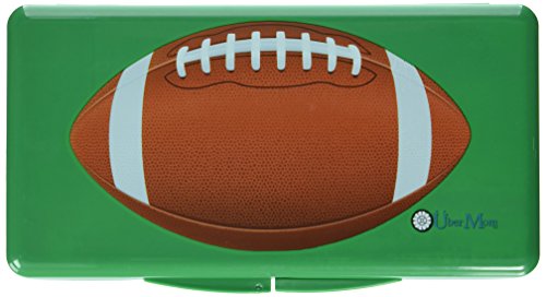 Uber Mom Wipebox, Green Football