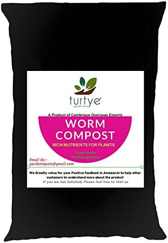 Turtye Worm Compost for Garden Plants (15 Kg)