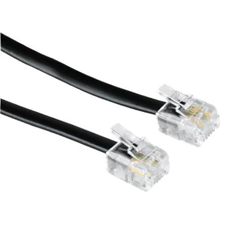 Hama Modularkabel, 3 m, Schwarz