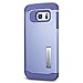 Spigen Slim Armor Galaxy S6 Edge Plus Case with Kickstand and Air Cushion Technology and Hybrid Drop Protection for Galaxy S6 Edge Plus 2015 - Violet