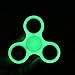 Fidget Spinner Toy, Hand Spinner - Perfect For ADD, ADHD, Anxiety, and Autism Children Adult (White Luminous)