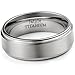 Jstyle Jewelry Titanium Rings for Men Wedding Band Cool 8MM Unique Male Ring Size 8-14