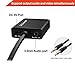 VGA to HDMI Output, Costech HD 1080p TV AV HDTV Video Cable Converter Adapter Plug and Play with Audio for HDTVs, Monitors, displayers,Laptop Desktop Computer (VGA to HDMI-1 Pack)