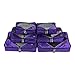 Rusoji Premium Packing Cube Travel Luggage Organizers - 6pc Various Size Set (Purple)