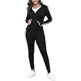 Nimsruc Two Piece Outfits for Women Casual Bodycon Sweatsuits