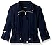 My Michelle Girls' Big Zip Up Jacket with Drawstring Waist
