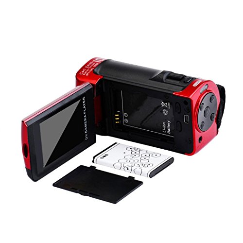 Hot Sale! Sunfei Digital Video,New 2.8" TFT LCD 16MP HD 720P Digital Video Recorder Camera 16x Digital ZOOM DV (Red) - Thumbnail 5