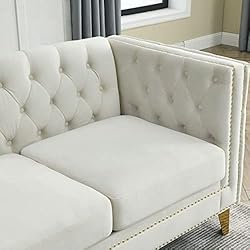 ERYE L-Shaped Symmetrical Sectional Sofa Couch 5