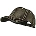 Low Profile Heavy Wash New Herringbone Distressed Cap - Brown
