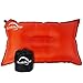 Camping Pillow Large Compact Inflatable Pillow| Adults Kids Hiking,Backpack Camping, Travel| Lightweight Comfortable Compressible Shredded Foam Offers Lumbar Support| Free Carry Bag by Ezzz Pillow