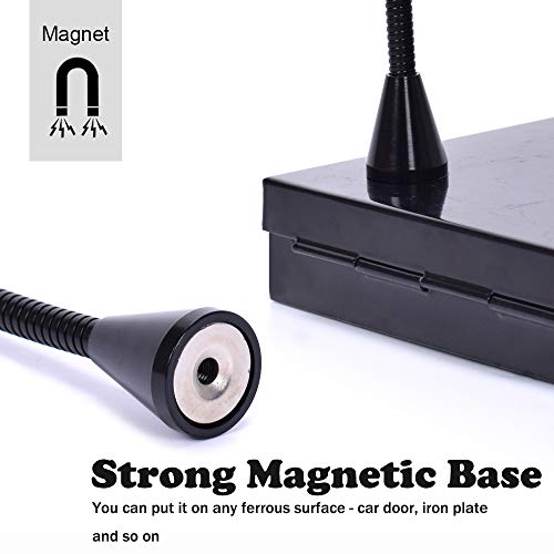 Toolour Helping Hands Third Hand Tool 2 Flexible Metal Arms