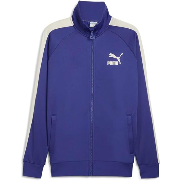 PUMA Mens Rhuigi X T7 Summer Striped Jacket Athletic