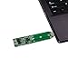 SHINESTAR M.2 to USB Adapter Card, M2 SSD USB 3.0 Reader (No Cable Needed), NGFF SATA Based B Key Solid State Drive Converter as Portable Flash Drive/External Hard Drive, Support 2230 2242 2260 2280