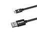 USB-C to USB 3.0 Type-C Cable (6ft) Voltmax high speed charging&syncing Nylon-Braided for Samsung Galaxy S8, Google Pixel, Nexus 6P 5X, LG G5 V20, HTC 10, Nokia N1 &more(Black)