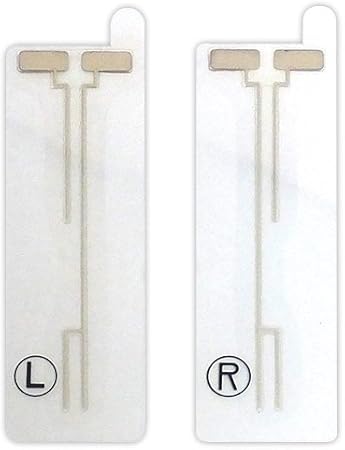 Amazon 地デジ対応フィルムアンテナ 交換用フィルム 左右セット 左右各１枚づつ ワンセグ 地デジアンテナ 車 バイク