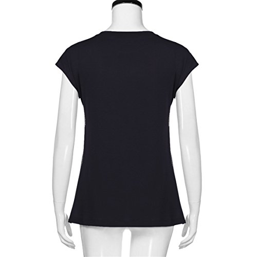 Clearance,Women's Loose Soft Layered Maternity Nursing Tops and Shirt for Breastfeeding (M, Black)