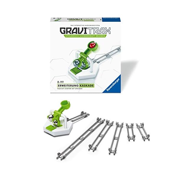 Ravensburger 27612 - GraviTrax Erweiterung Kaskade - Ideales Zubehör für spektakuläre Kugelbahnen… – Bild 3