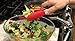 Stainless Steel Tongs Set of 3 by Smart Chef - Silicone Tipped to Protect Cookware & Grasp Food Firmly - Soft, Durable, Heat- & Germ-Resistant