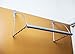HUJI Sturdy Over the Door Closet System Clothes Hanger with Rod for Coats Hats Belts Organization Storage for Office or Home Organizer (1, Over the Door Closet System)