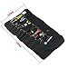 KLOUD City Black Nylon Multi-Purpose 22-Pocket Socket Tool Roll Pouch/Bag/Carrier for Sets Plus KLOUD City Cleaning Cloth