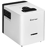 COSTWAY Tankless Water Heater, Electric Gas Water Heater, Portable Shower Propane Gas Instant Battery Powered with Carrying Bag, Outdoor showers for Camping, Backpacking, Surfing, Climbing, Traveling