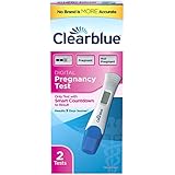 Clearblue Digital Pregnancy Test with Smart Countdown, 2 Count
