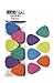 Ukulele Picks, BoloPick Felt Uke Pick, 12 Piece Original Recipe Felt Guitar Picks in Multi Colors for Ukulele, Guitar, Bass, Autoharp, Banjo