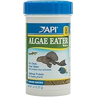 API ALGAE EATER WAFERS Algae Wafer Fish Food 1.3-Ounce Container