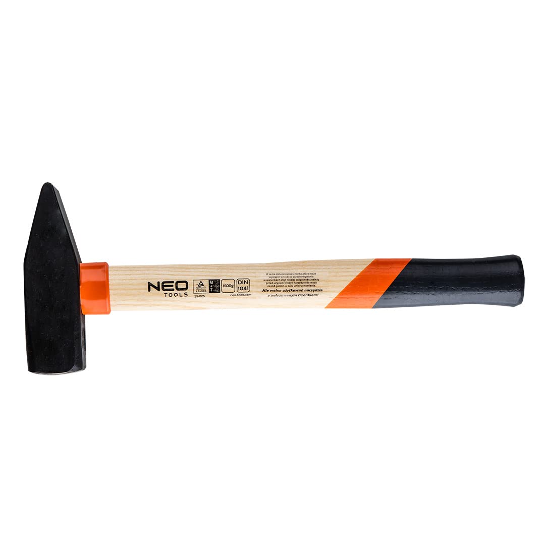 NEO 25-025 1500 g Machinist's Hammer with Ash Handle