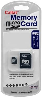 Cellet 4GB MicroSD for Nokia 808 PureView Smartphone custom flash memory, high-speed transmission, plug and play, with Full Size SD Adapter. (Retail Packaging)