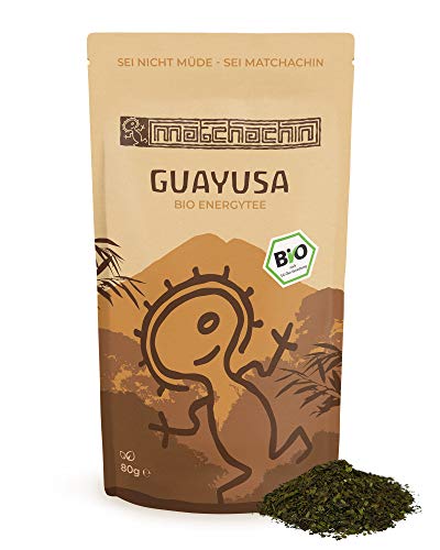Bio Guayusa Tee 80g - Kaffee und Energydrink Alternative - Waldgarten Anbau im Amazonas - das Original von Matchachin