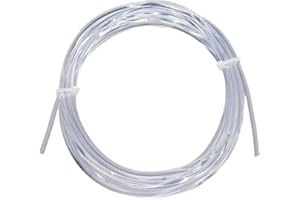 DMDZ HEYDAY 1Pcs PMMA Side-Light Optical Fiber Cable 4mm(0.16in) *3.5M(11.48ft) for LED Light Guide in Home, Hotel.