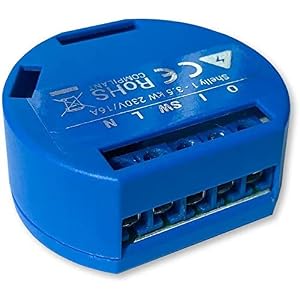 Shelly One 1 Switch Relay Wireless WiFi Home Automation Android Application iOS (Pack of 1)