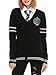 Hot Topic Harry Potter Slytherin Girls Cardigan BLACK MD