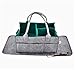 GoRu Baby Portable Diaper Caddy Organizer With Changing Pad –Sleek Felt, Reinforced Handles, Comfy Side Pocket, Spacious Compartments –For Toys, Burp Cloths, Pacifiers, Creams, Bibs, Wipes & More