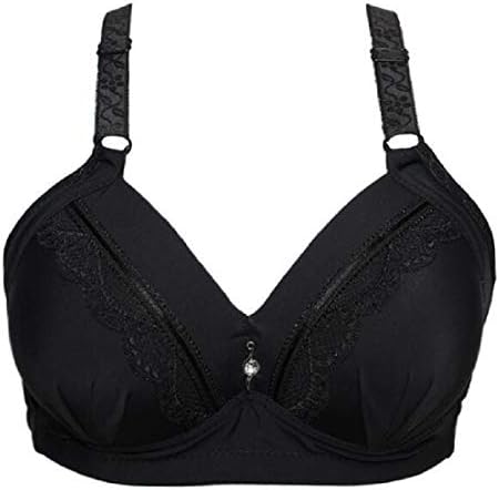 CRYYU Women Soft-Cup Bra Plus Size Wirefree Push-up Sleep Bra
