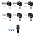 AC/DC Adapter, CUGLB 30W 3V 4.5V 5V 6V 7.5V 9V 12V Switching Power Supply with 6 Tips and 5V 2A USB Port for Routers Speakers LCD CCTV Camera CD Player Household Electronics