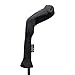 All Hybrid Head Cover Golf Club Black Sleek Tight Fit Headcover Set 3-PW Acrylic Head Covers 3 4 5 6 7 8 9 PW Easy to See Large White Embroidered Numbers