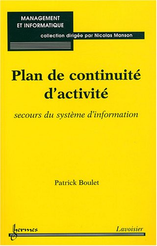 Plan de continuité d'activité