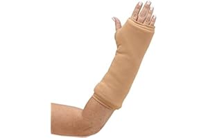 CastCoverz! Designer Arm Cast Cover - Nude Medium - Medium Short: 11" Length X 9" Circumference - Removable and Washable - Made in USA