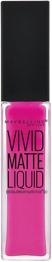 Maybelline LIP CS Vivid Matte 15 Electric Pink Lipstick