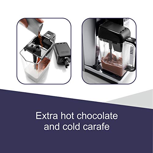 Silver Delonghi Delonghi Ecam650 85 Ms Primadonna Elite Experience