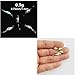 Krazywolf 45 Pieces Glow in Dark Ice Fishing Jig Kit