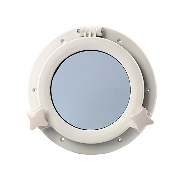 Amarine-made-Boat-Yacht-Round-Opening-Portlight-Porthole-8-Replacement-Window-Port-Hole-ABS-Clear-Tempered-Glass