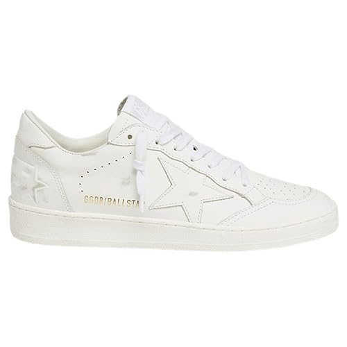 Golden Goose Women's Ballstar Leather Upper and Star Fashion