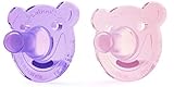 Philips Avent Soothie Shape, 0-3 months, pink/purple, 2 pack, SCF194/02