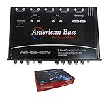 American Bass 5 Band Equalizer with Built in